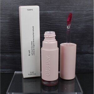 Glossier G Suit Soft Touch Lip Creme - Shade TEMPO - Velvet Finish BNIB